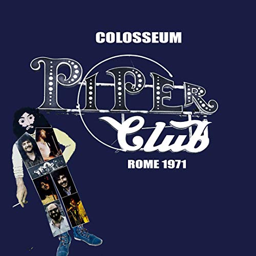 Dark blue album cover with white text and a man holding photos.