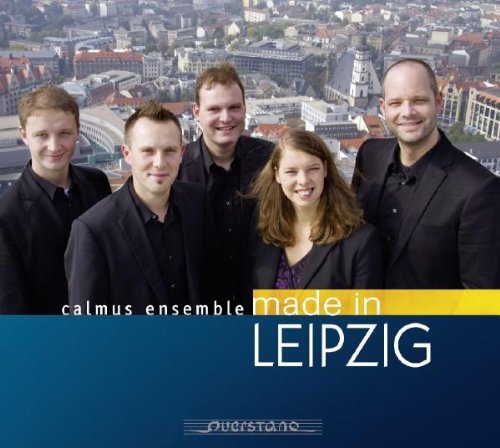 "CD cover featuring a group of five musicians in formal attire."