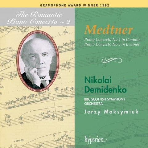 Demidenko - The Romantic Piano Concerto, Vol. 02 Medtner 2 and 3 Audio CD