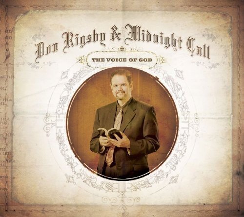 "Album cover with man in suit holding a book, ornate design."