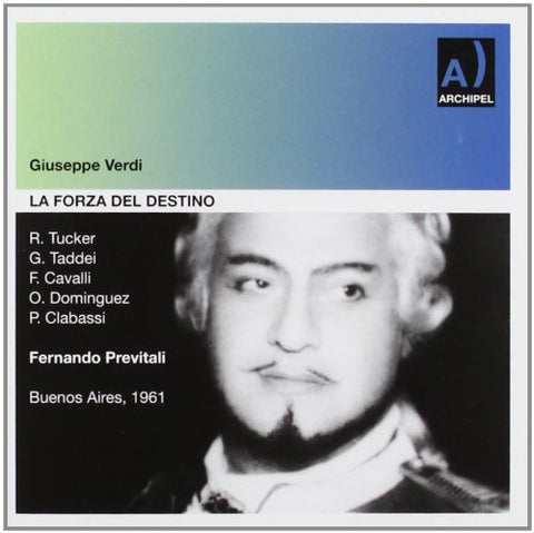 Cavalli;taddei;tucker;domingue - La Forza del Destino (Teatro Colon 04.08.1961) [CD]