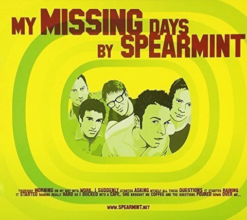 Spearmint - My Missing Days [CD]