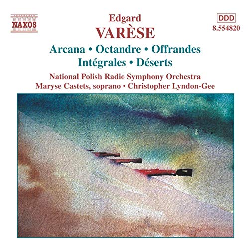Pnrsolyndon Gee - Varese : Arcana, Integrales, Deserts [CD]