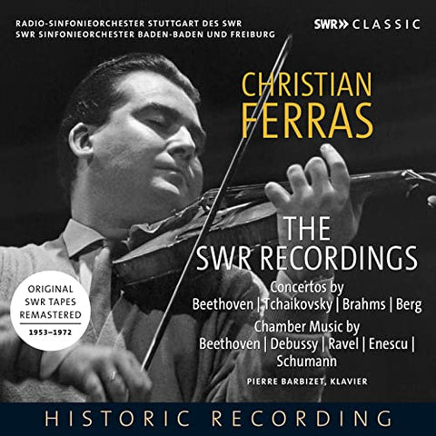 Christian Ferras - The Swr Recordings: Christian Ferras Plays Violin Concertos And Chamber Music [CD]