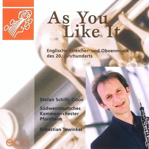 Schilli/tewinkel/sudwestdt. Ko - Englische Streicher- und Oboenmusik [English music for oboe & strings] [CD]