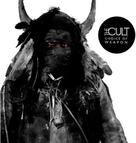 A person in dark attire and horns on a white background.