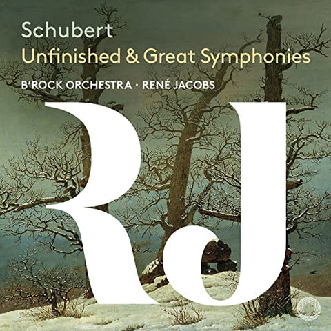 Brock Orchestra  Rene Jacobs - Schubert Unfinished and Great Symphony [CD]