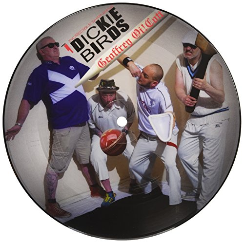 Vinyl record with four men and "Dickie Birds" text on the cover.