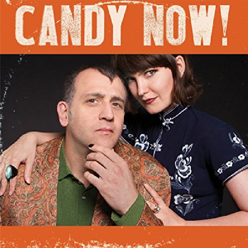 A colorful background of jelly beans with "CANDY NOW!" in bold white text.