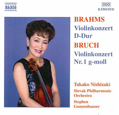Nishizaki - Bruch: Violin Concerto No.1 / Brahms: Violin Concerto [CD]