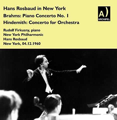 Rudolf Firkusny/new York Philh - Piano Concerto No1Concerto Orch Op 38 [CD]