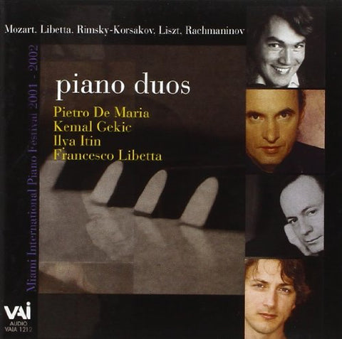 Libetta/de Maria/gekic/itin - Francesco Libetta and Friends: Piano Duos [CD]