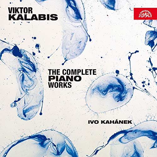 White album cover with blue splatters and black text, featuring a red logo.
