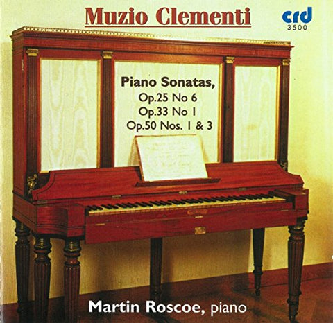 Martin Roscoe - Piano Sonatas in A Op.50 No.1, D Op.25 No.6, A Op.33 No.1, G minor Op.50 No.3 ('Didone abbandonata') [CD]