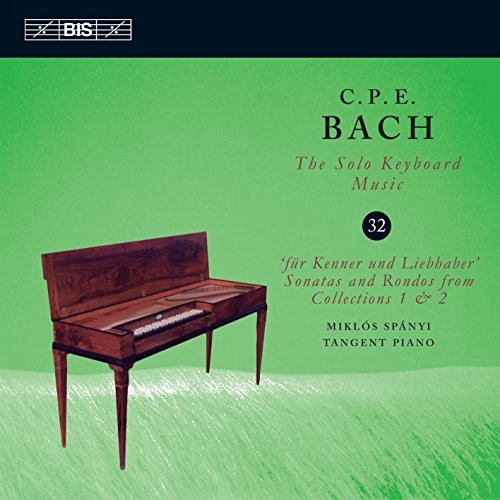 Miklos Spanyi - C.P.E. Bach: The Solo Keyboard Music, Vol. 32 [CD]