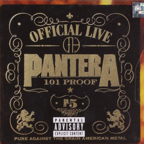 Pantera - Official Live: 101 Proof Audio CD