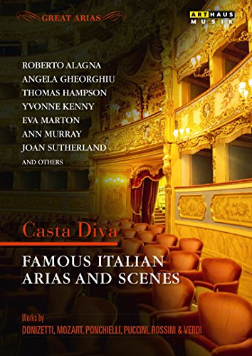 Wolfgang Amadeus Mozart, Giuseppe Verdi, Giacomo Puccini, Gioachino Rossini, Vincenzo Bellini, Gaetano Donizetti, Amilcare Ponchielli: Great Arias Casta Diva [DVD]