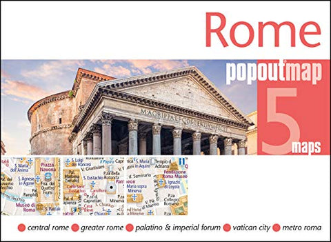 Rome PopOut Map (PopOut Maps): Popout Double