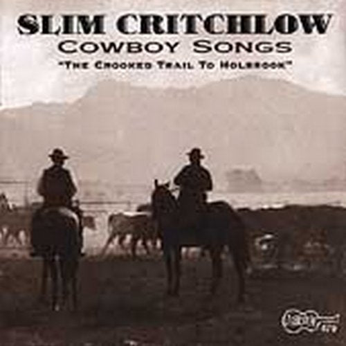 "CD cover featuring two cowboys on horseback with cattle in a desert landscape."