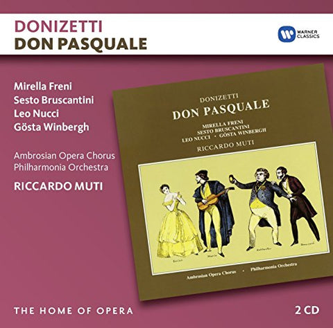 Riccardo Muti - Donizetti: Don Pasquale Audio CD