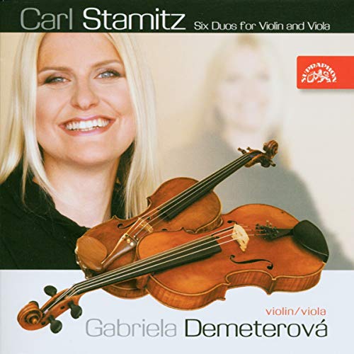 Demeterova - Stamitz,C. Six Duos for Violin and Viola [CD]
