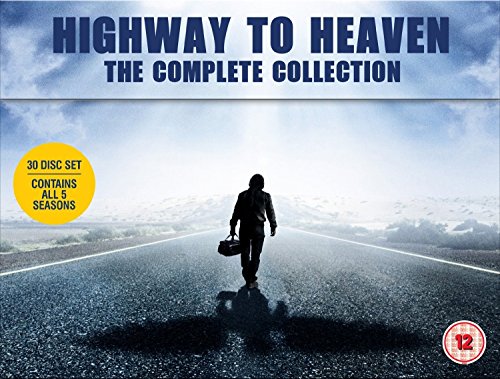 "Highway to Heaven" DVD cover featuring a man walking down a road towards the light.