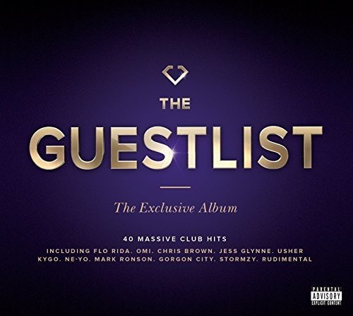 "CD album cover with gold text on a dark purple background."