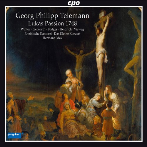 Solosrhein Kantklei Konmax - TELEMANN:LUKAS-PASSION [CD]