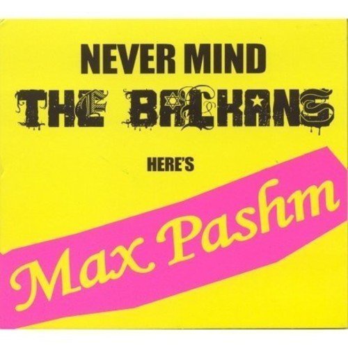 Album cover with yellow background, black and yellow text, and pink diagonal stripe.