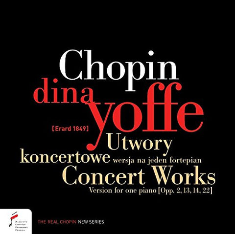 Dina Yoffe - Chopin: Concert Works - Version For One Piano [CD]