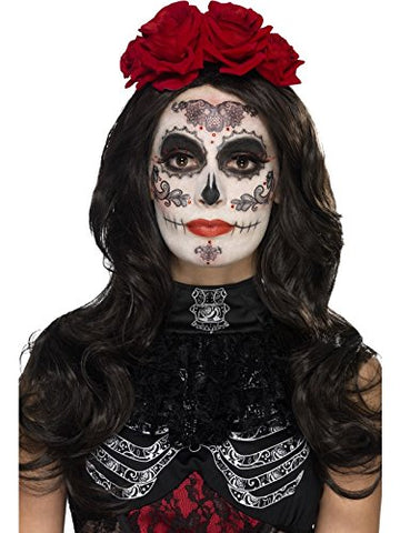 Smiffys 44962 Day of the Dead Glamour Make-Up Kit (One Size)