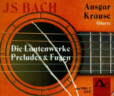 Ansgar Krause - Johann Sebastian Bach: The Complete Works for Lute/a.o. [CD]