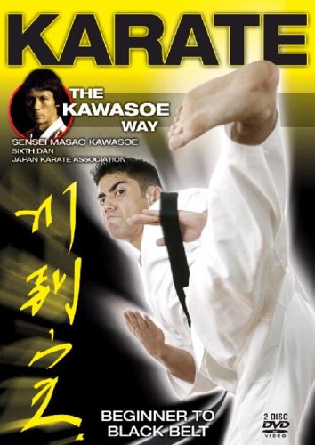 DVD cover featuring a man in a white karate uniform kicking.