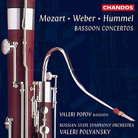 Popovrssopolyansky - Mozart / Weber / Hummel / Bassoon Concertos [CD]
