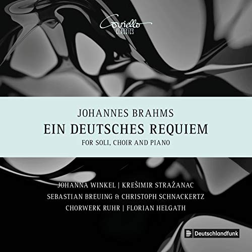 A CD cover featuring abstract black and white design with text.