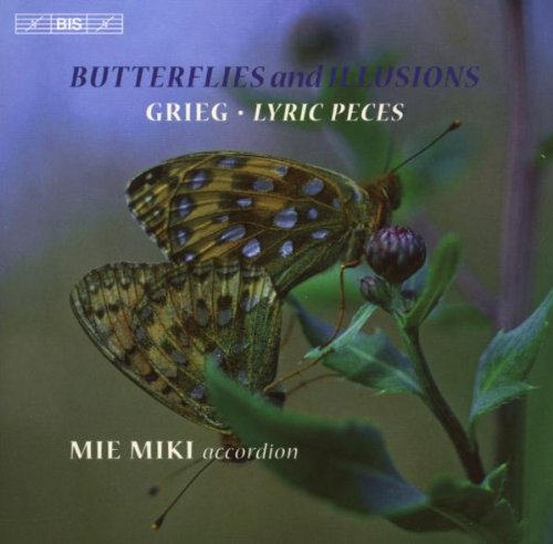 "CD cover with butterflies on a leaf and text."