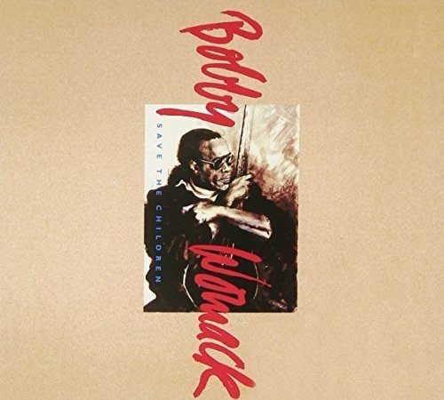 "CD cover with a man holding a guitar, pink background, Amazon logo."