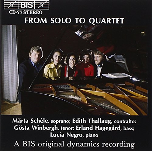 From Solo To 4tet Vocal - From Solo to Quartet [CD]