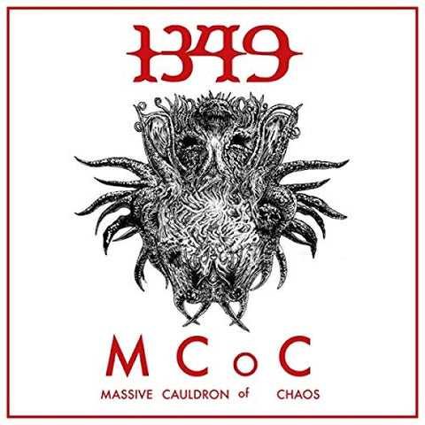 1349 - Massive Cauldron Of Chaos (Special Edition Red/White Vinyl)  [VINYL]