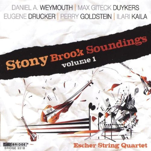 Escher String Quartet - Stony Brook Soundings, Vol. 1 [CD]