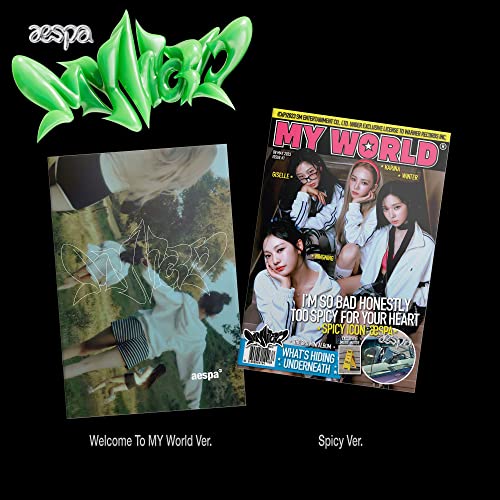 aespa - MY WORLD - The 3rd Mini Album [CD]