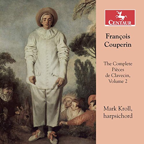 CD cover with a painting of a man in white clothing and a red logo.