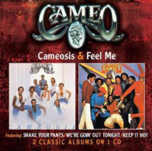 Cameo CD cover featuring two album covers with the band members.