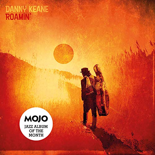 "Danny Keane's 'Roamin'' album cover featuring a man and woman walking together."