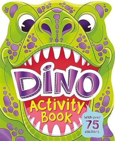 Dino Activity Book (Ultimate Shaped S & A)