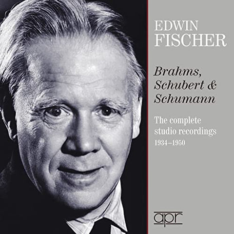 Edwin Fischer - The Complete Brahms / Schubert And Schumann Studio Recordings (1934 - 1950) [CD]