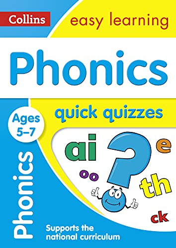 Phonics Quick Quizzes Ages 5-7: Ideal for home learning (Collins Easy Learning KS1)