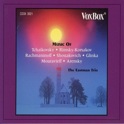 Eastman Trio/faerber - Anton Arensky, Mikhail Glinka, Dmitri Shostakovich: Russian Chamber Music [CD]