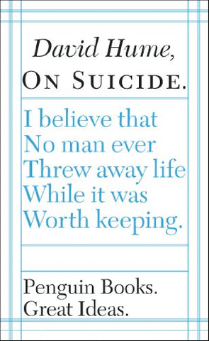 On Suicide (Penguin Great Ideas)