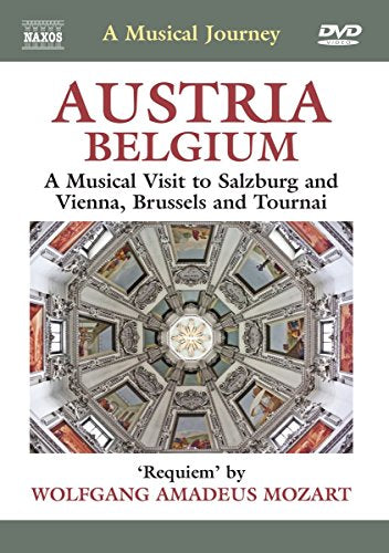 DVD cover featuring ornate ceiling and text "Austria Belgium" and "Mozart".